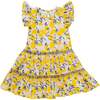Twirl Dress, Lemons - Dresses - 1 - thumbnail