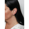 Women's Thorn Pave Huggie Hoops - Earrings - 2 - thumbnail