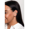 Women's Stacking Diamond Tiny Teardrop Posts - Earrings - 2