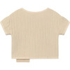 Baby Quilted Top, Cream - Tees - 2