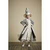 Muslin Ruffle Dress, Cream - Dresses - 3
