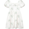 The Kylie Girls Dress, Celadon Heirloom Floral - Dresses - 1 - thumbnail