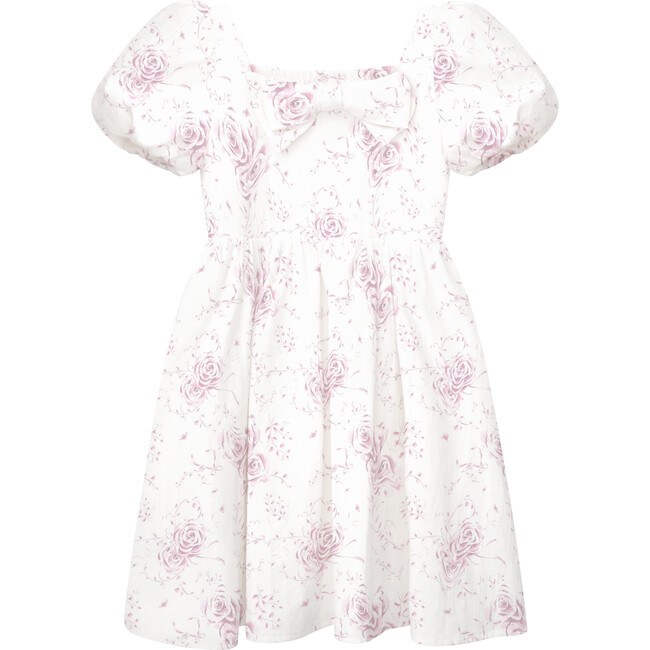 The Kylie Girls Dress, Pink Heirloom Floral