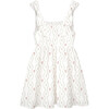 The Elizabeth Girls Dress, White Floral Vine - Dresses - 1 - thumbnail