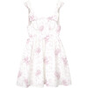 The Elizabeth GIrls Dress, Pink Heirloom Floral - Dresses - 1 - thumbnail