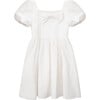 The Kylie Girls Dress, White - Dresses - 1 - thumbnail