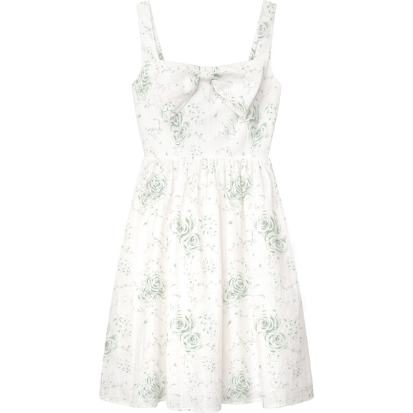 The Women's Diana Dress, Celadon Heirloom Floral - Floraison Lane Mommy ...