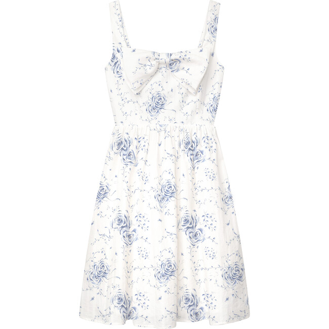The Women's Diana Dress, Blue Heirloom Floral