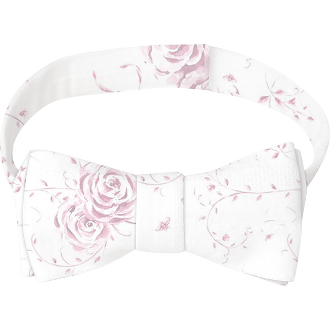 The Boys Bow Tie, Pink Heirloom Floral
