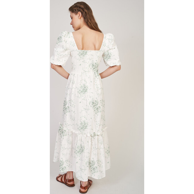 The Women's Kylie Dress, Celadon Heirloom Floral - Dresses - 5