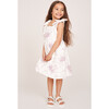 The Elizabeth GIrls Dress, Pink Heirloom Floral - Dresses - 5