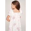 The Kylie Girls Dress, Pink Heirloom Floral - Dresses - 6 - thumbnail