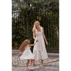 The Elizabeth Girls Dress, White - Dresses - 3