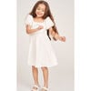 The Kylie Girls Dress, White - Dresses - 6