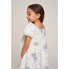 The Kylie Girls Dress, Blue Heirloom Floral - Dresses - 7