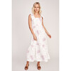 The Women's Elizabeth Dress, Pink Heirloom Floral - Dresses - 2 - thumbnail