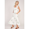 The Women's Elizabeth Dress, Celadon Heirloom Floral - Dresses - 2
