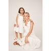 The Elizabeth Girls Dress, White - Dresses - 5