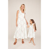 The Elizabeth Girls Dress, White Floral Vine - Dresses - 9