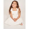The Elizabeth Girls Dress, White - Dresses - 6