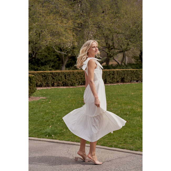 The Women's Elizabeth Dress, White - Dresses - 3