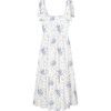 The Women's Elizabeth Dress, Blue Heirloom Floral - Dresses - 1 - thumbnail