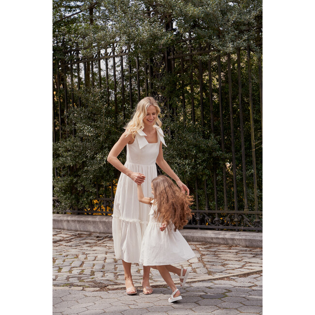 The Women's Elizabeth Dress, White - Dresses - 6