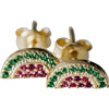 Watermelon Stud Earrings - Earrings - 1 - thumbnail