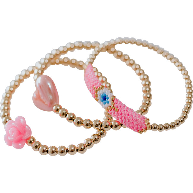 The Ultimate Summer Stack, Pink - Bracelets - 3