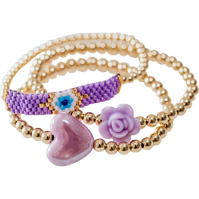 The Ultimate Summer Stack, Purple - Bracelets - 3