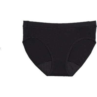 Leak Proof Comfort Period Brief, Volcanic Black - Period Underwear - 1