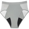 Leak Proof Period French Cut High Waist, Pebble Grey - Period Underwear - 1 - thumbnail