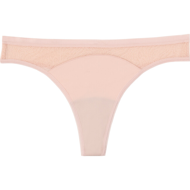 Leak Proof Period Thong, Quarts Blush - Period Underwear - 1