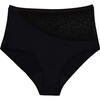 Leak Proof High Waisted Period Brief, Volcanic Black - Period Underwear - 1 - thumbnail