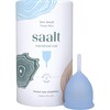 Saalt Menstrual Cup, Ocean Blue - Menstrual Cups - 1 - thumbnail