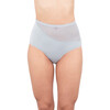 Leak Proof High Waisted Period Brief, Pebble Grey - Period Underwear - 2