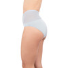 Leak Proof High Waisted Period Brief, Pebble Grey - Period Underwear - 3