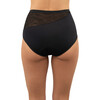 Leak Proof High Waisted Period Brief, Volcanic Black - Period Underwear - 4