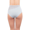 Leak Proof High Waisted Period Brief, Pebble Grey - Period Underwear - 4