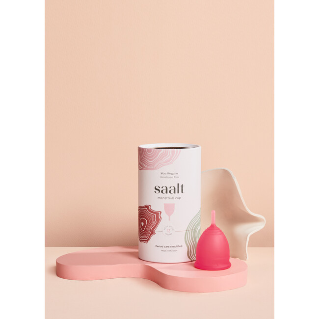 Saalt Menstrual Cup, Himalayan Pink - Menstrual Cups - 2