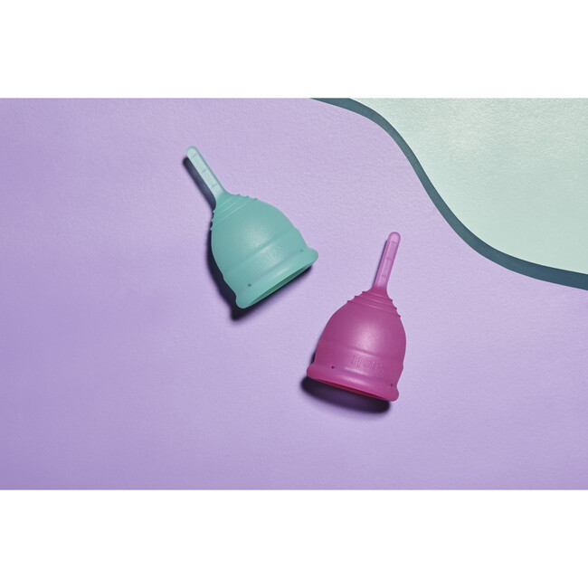 Saalt Teen Menstrual Cup, Aqua - Saalt Period Care | Maisonette