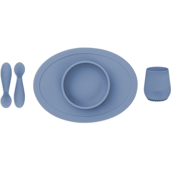ezpz First Food Set - Blue