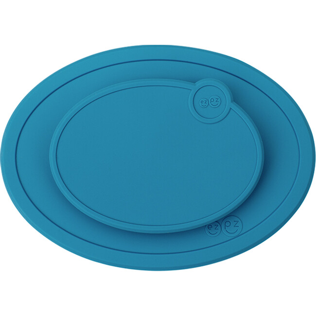 Mini Mat Lid, Blue - Tableware - 2