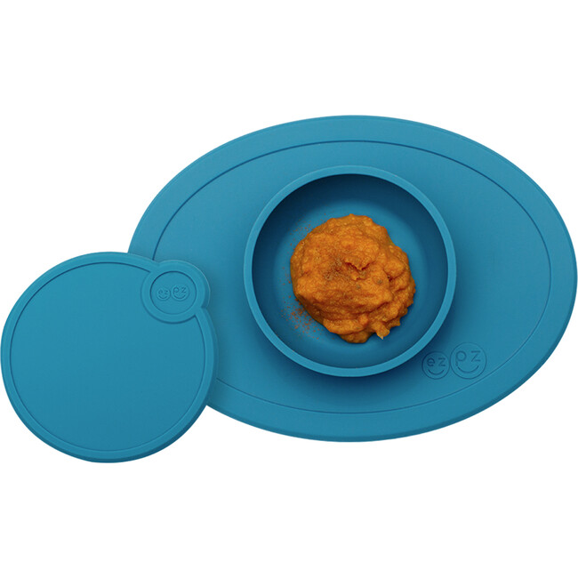 Tiny Bowl Lid, Blue - Tableware - 3
