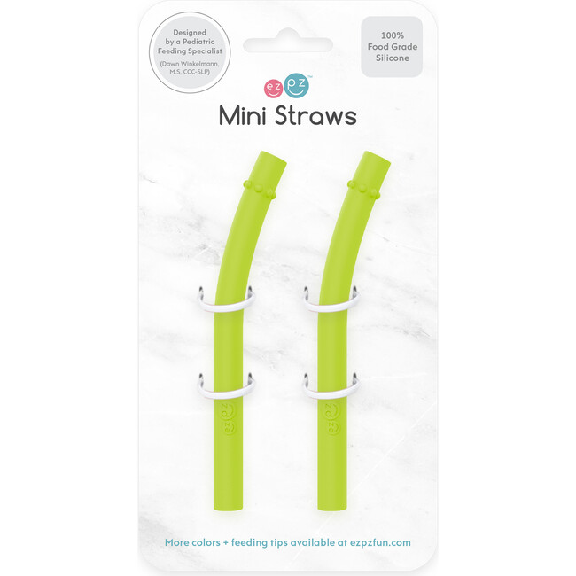 Straw Replacement Pack, Lime - Food Storage - 1
