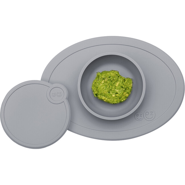 Tiny Bowl Lid, Gray - Tableware - 3