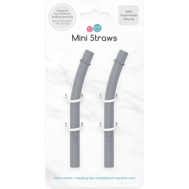 Straw Replacement Pack, Gray