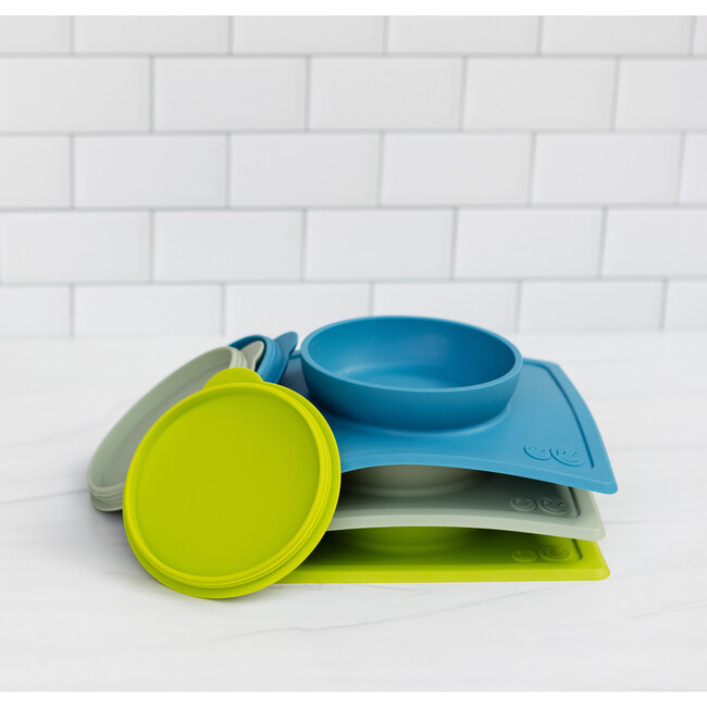 Mini Bowl Lid, Blue - Tableware - 8