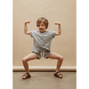 Coeur Boxy Tee, Heather Grey - T-Shirts - 2