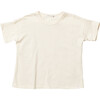 Coeur Boxy Tee, Natural - T-Shirts - 1 - thumbnail